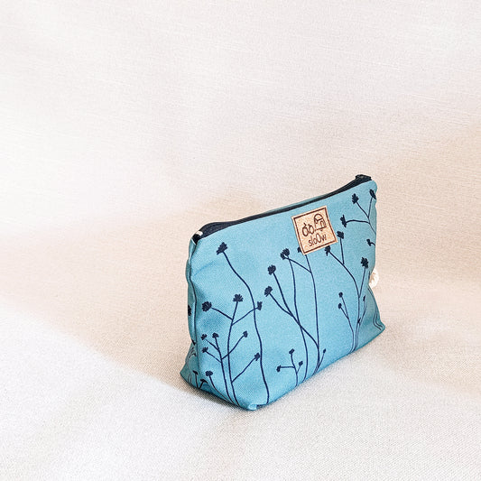Neceser sloOw con tela de Gramíneas azules